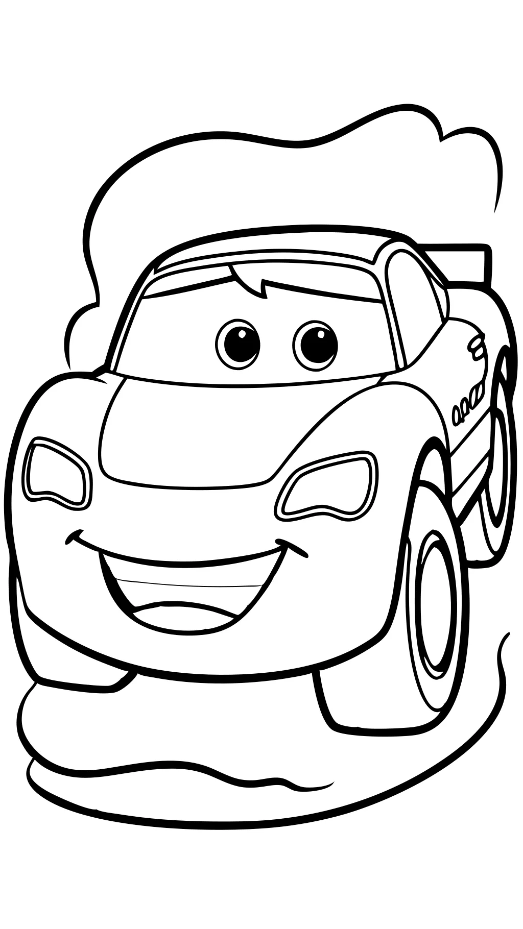 cars movie printable coloring pages